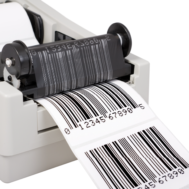 Barcode Printer Premium Wax Ribbon Roll, Width: 110mm x 300 Meters - Image 4