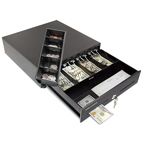 TS High Quality Electronic Metal 4 X 6 Cash Drawer
